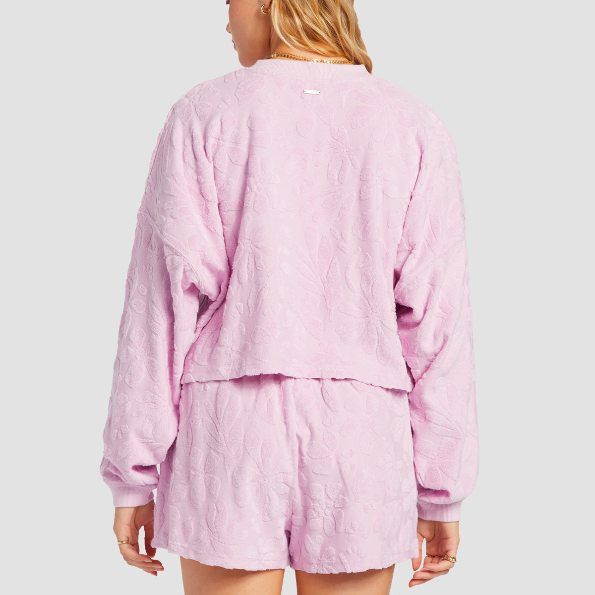 Billabong Loosen Up Crew Sweatshirt Lilac Smoke