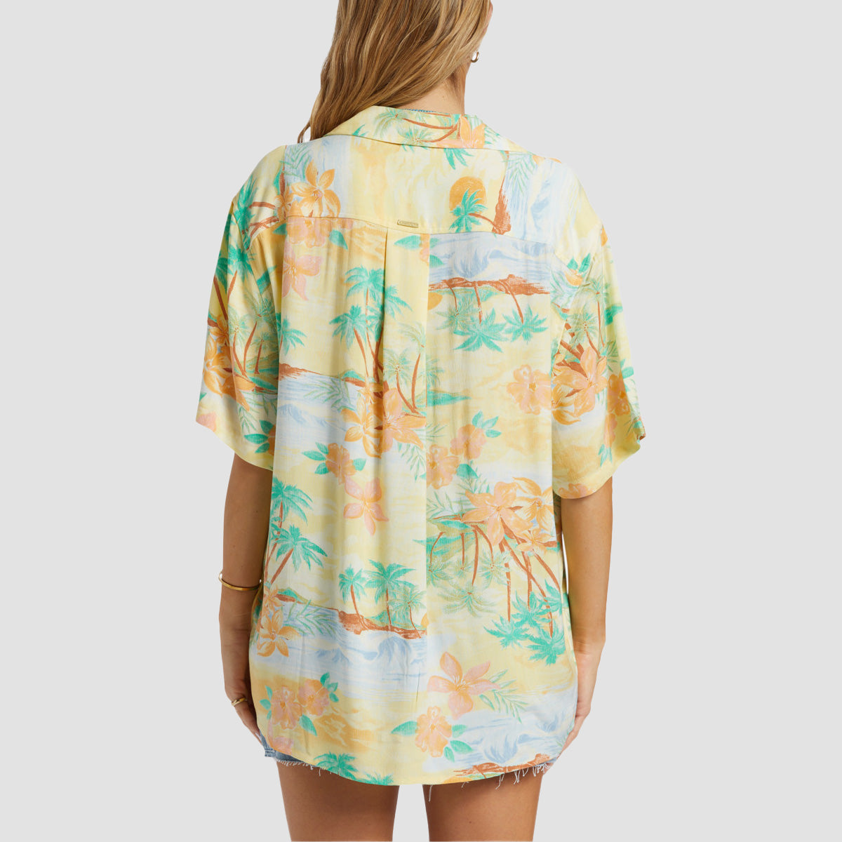 Billabong On Vacation  Short Sleeve Shirt Multi - Womens