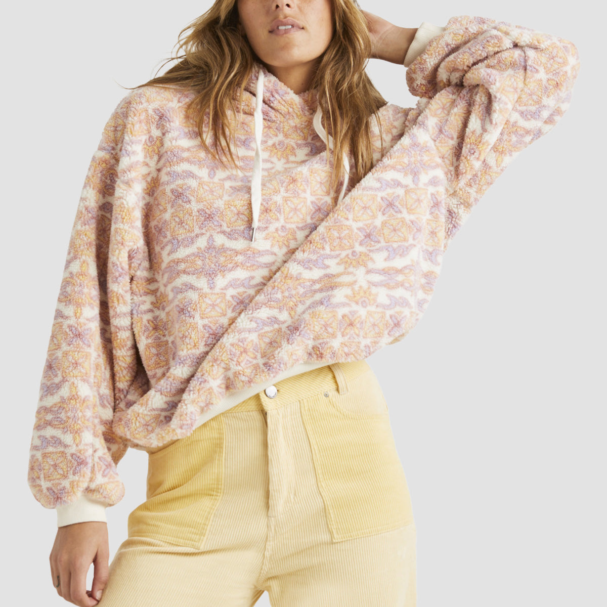 Billabong Since 73 Kendall Pullover Hoodie Multi Womens UK Multi