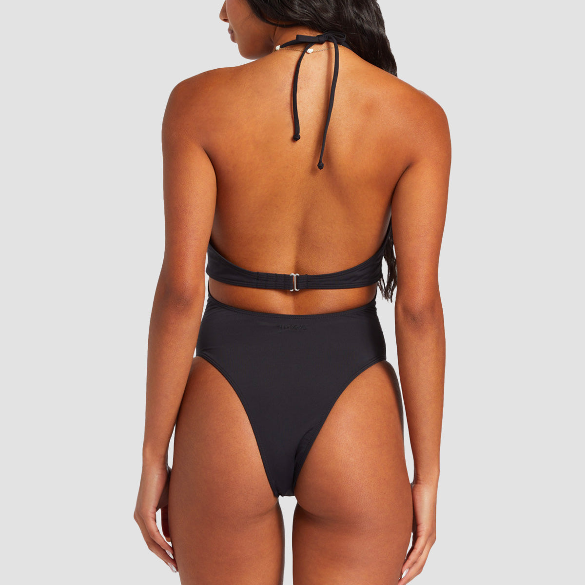 Billabong Sol Searcher One Piece Swimsuit Black Pebble