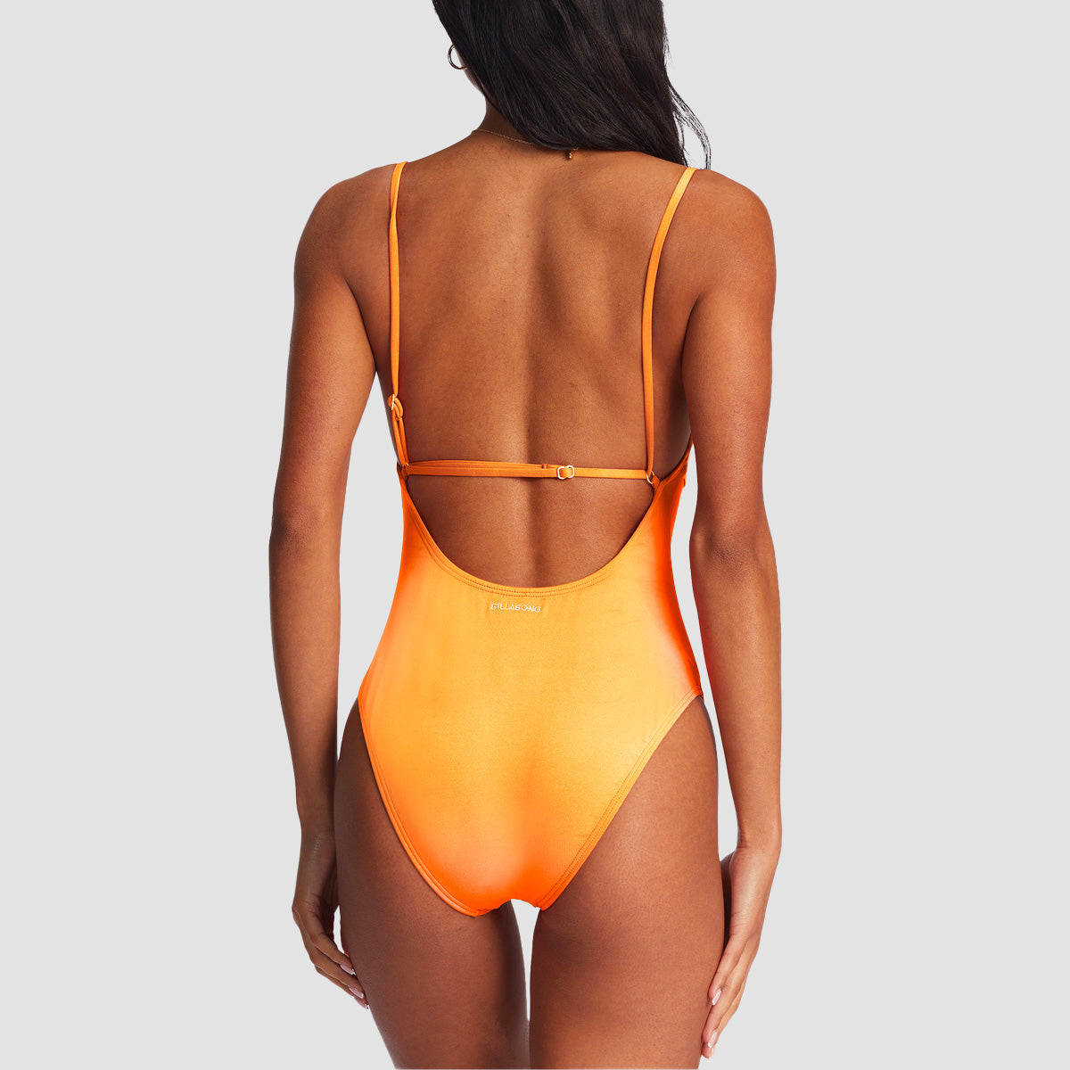 Billabong Sol Searcher One-Piece Swimsuit Orange Crush - Womens