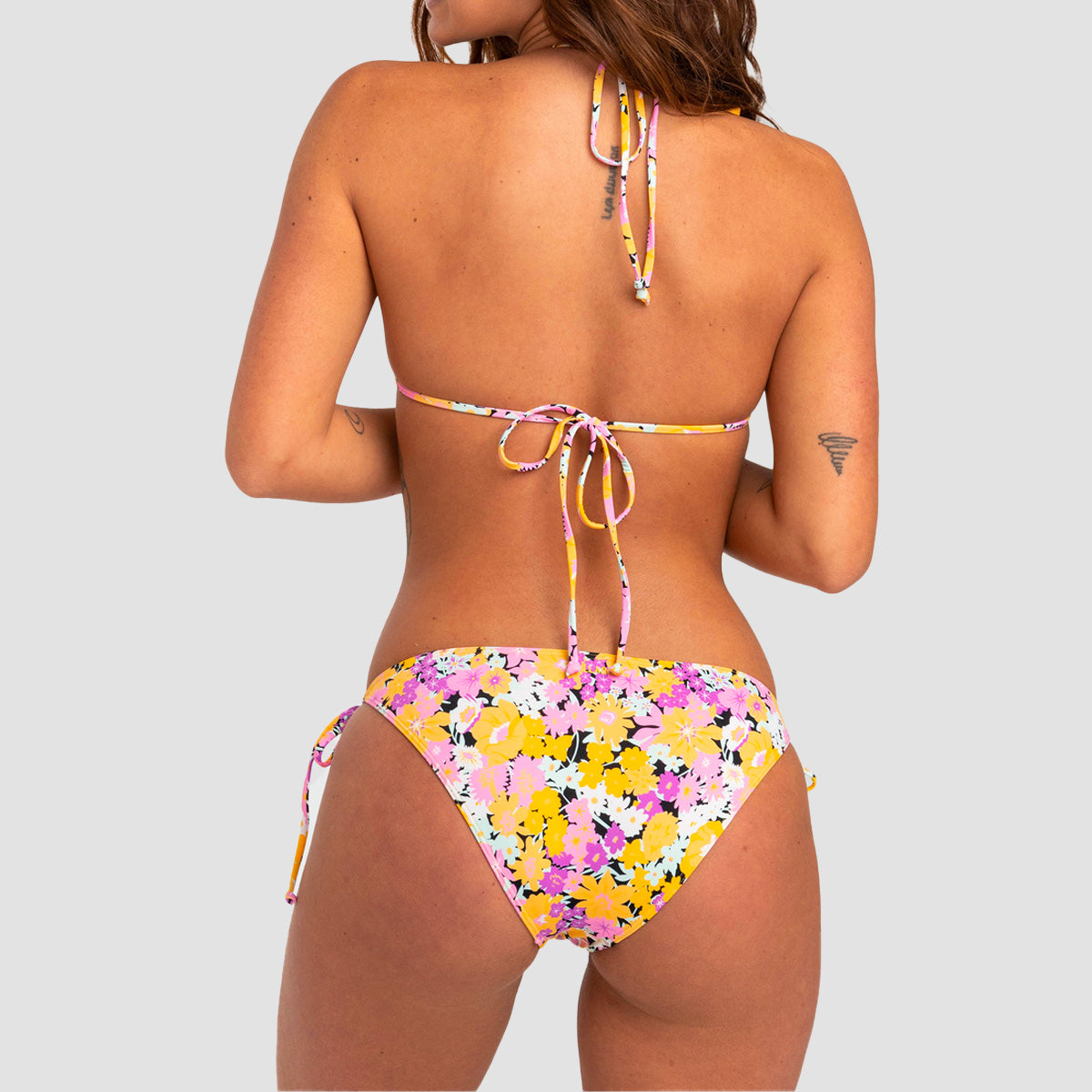 Billabong Sol Searcher Tropic Tie Side Bikini Bottoms Flowers - Womens