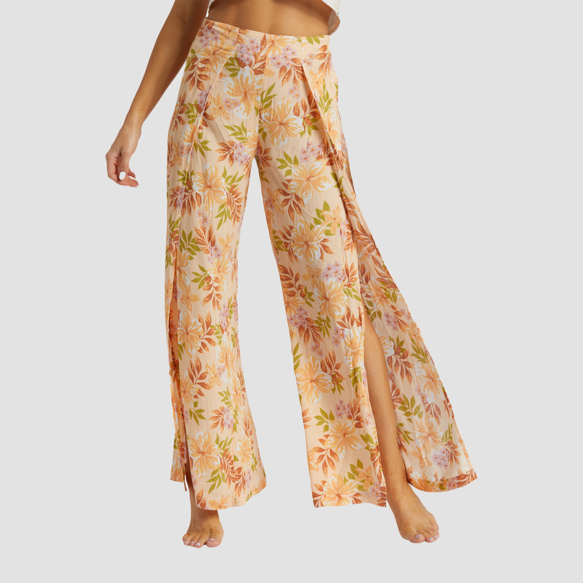 Billabong Split Spirit Beachy Trousers Peach Whip - Womens