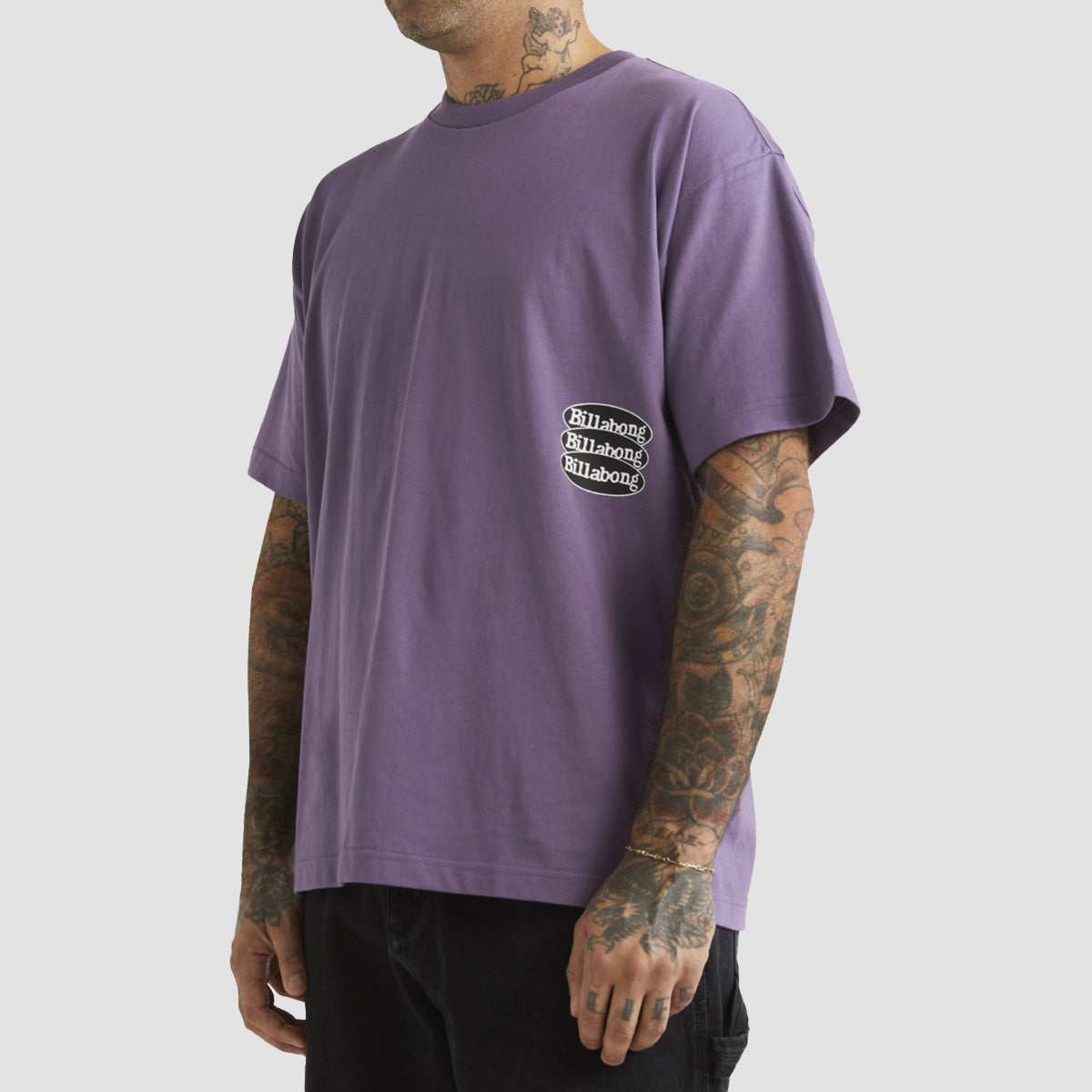 Billabong Stacked Og T-Shirt Dusty Grape