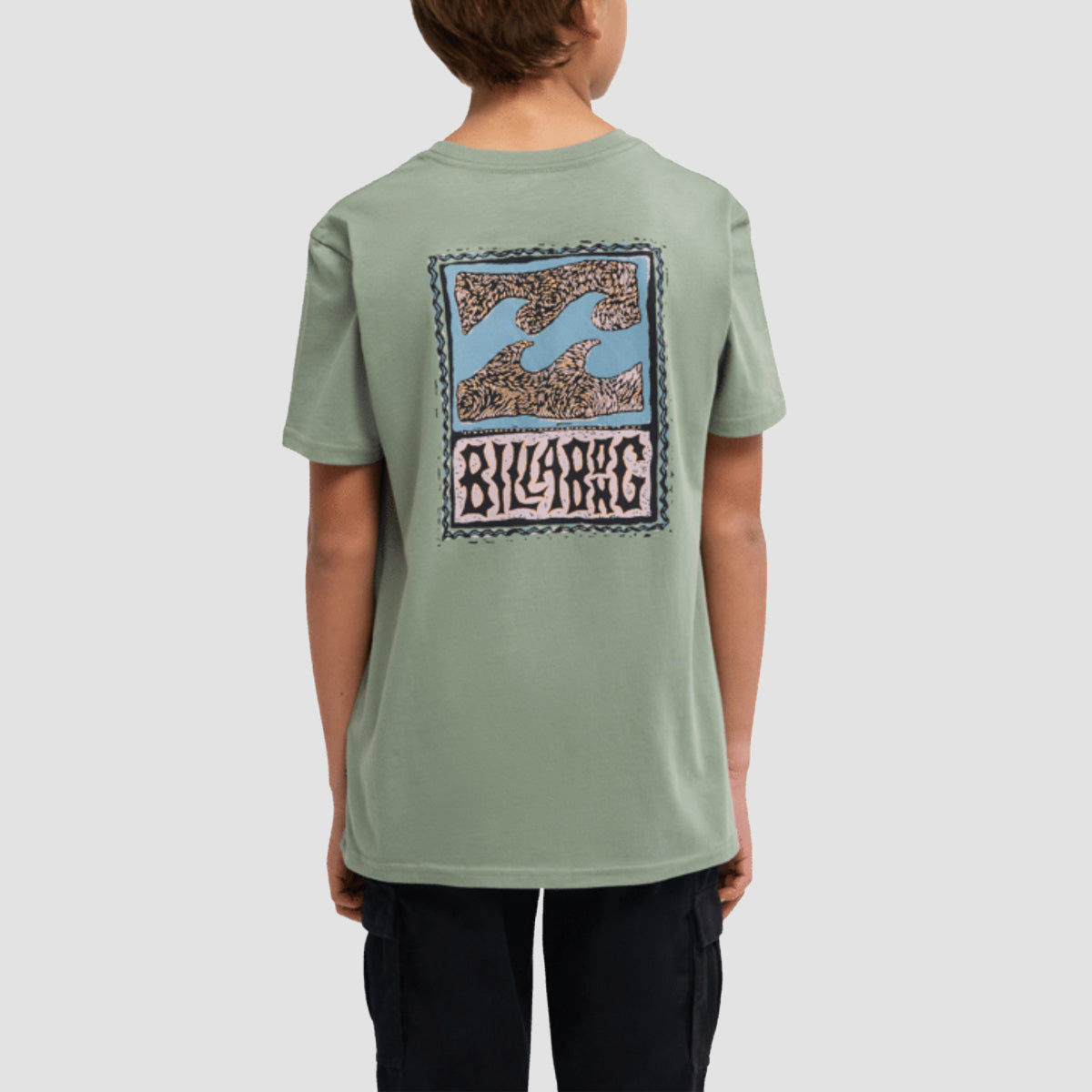 Billabong Stamp T-Shirt Sea Spray - Kids