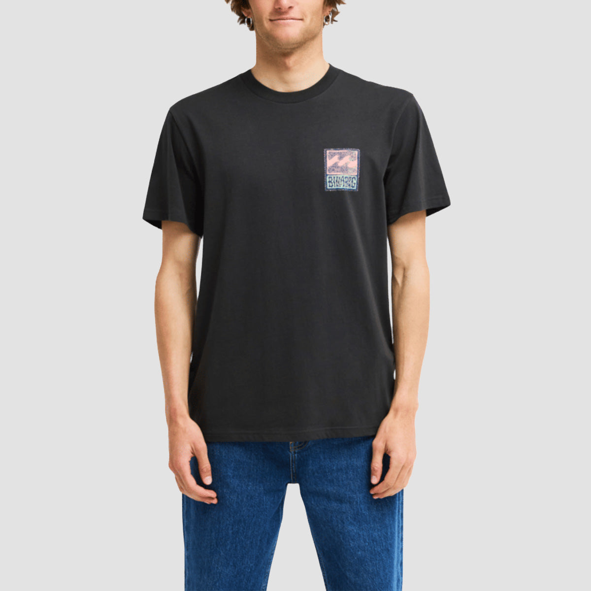 Billabong Stamp T-Shirt Washed Black