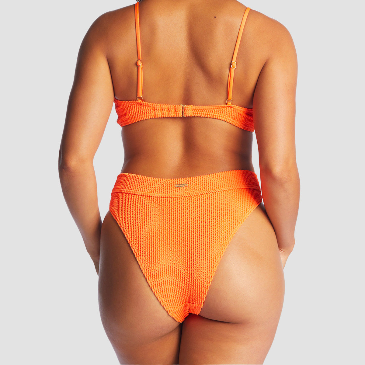 Billabong Summer High Maui Rider Bikini Bottoms Orange Crush - Womens