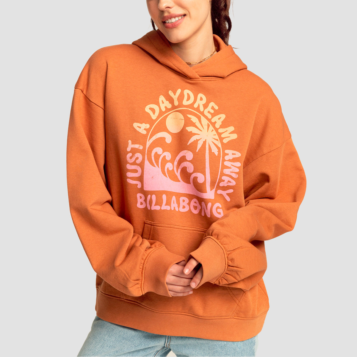 Billabong Sun's Up Pullover Hoodie Toffee - Womens