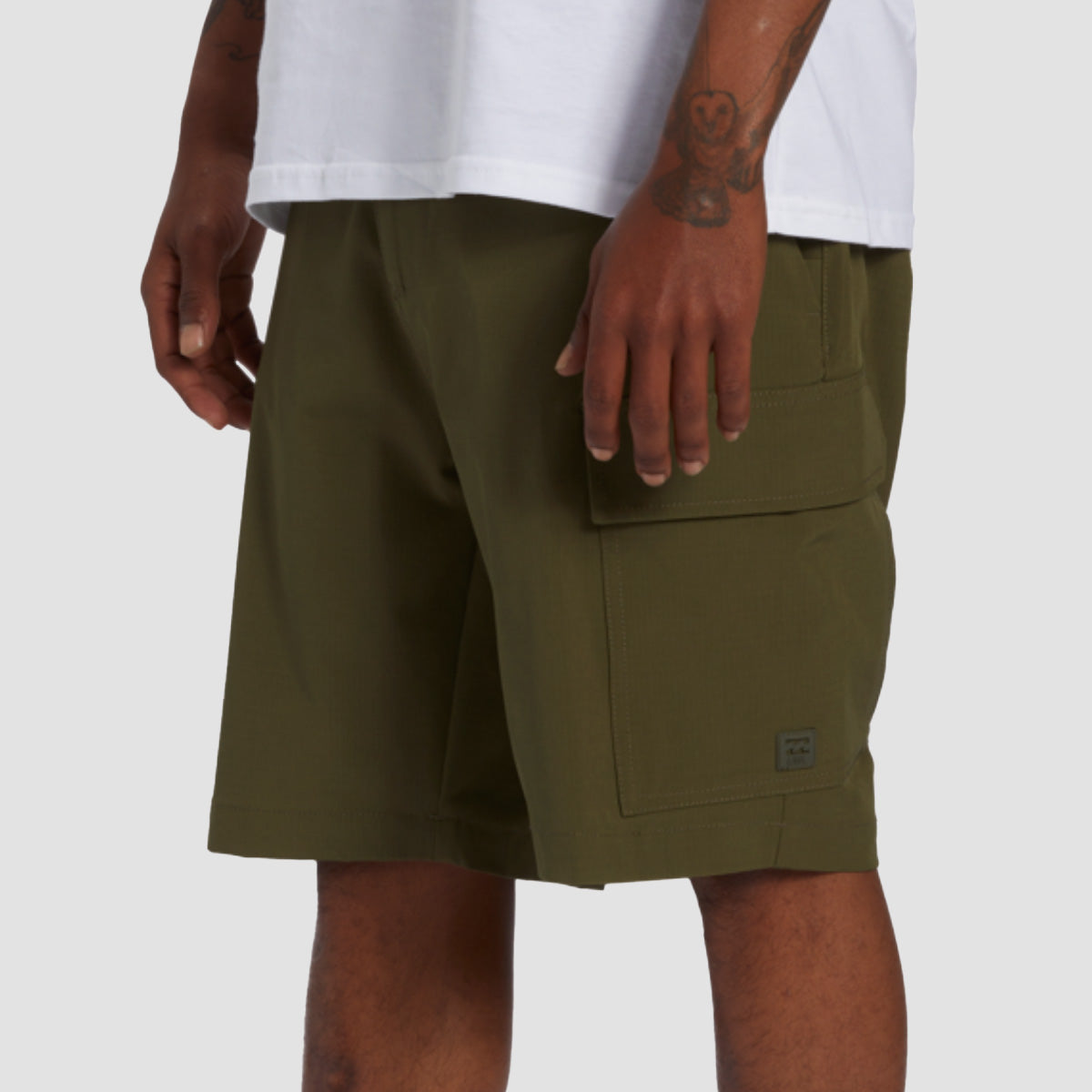 Billabong Surftrek Transport Cargo Shorts Military