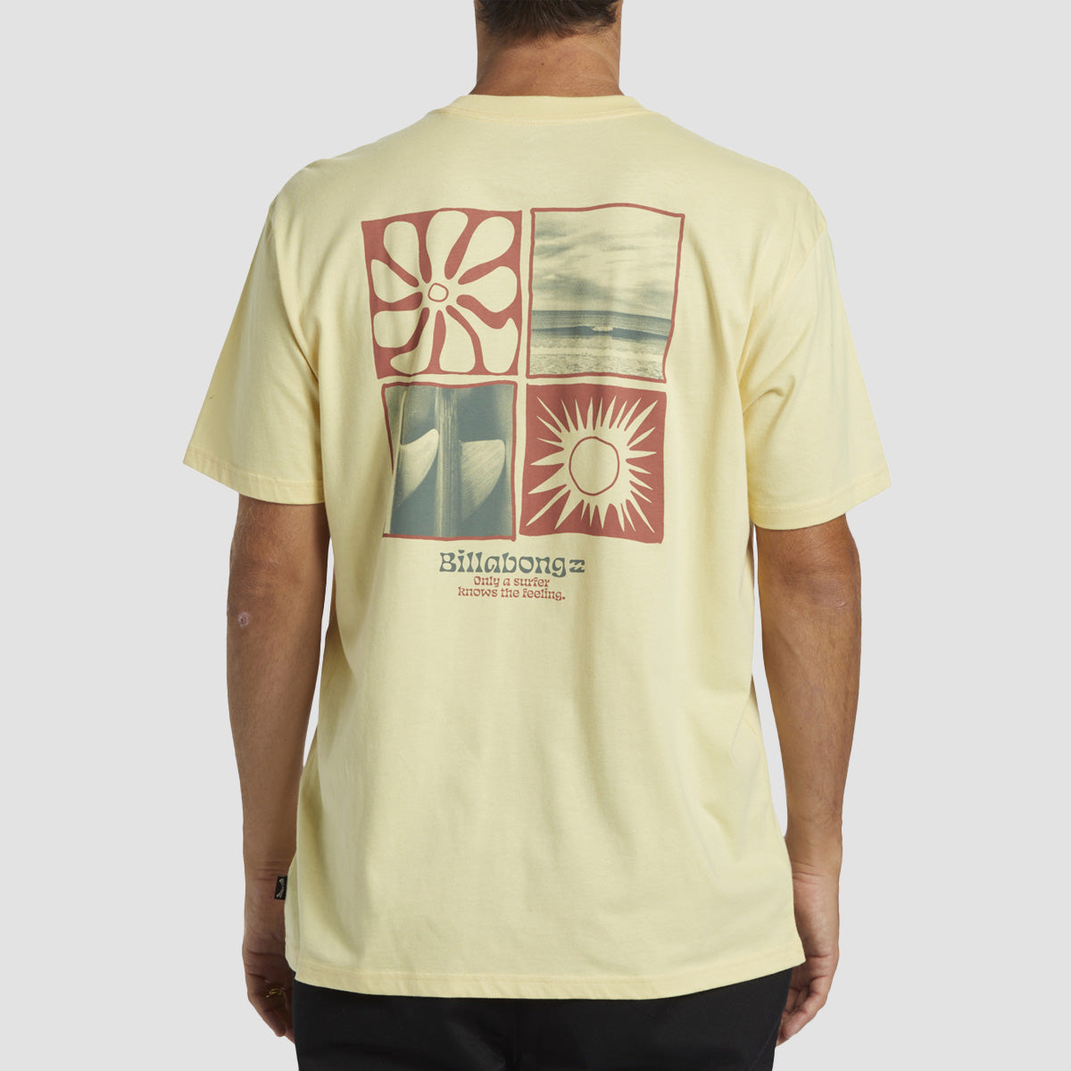 Billabong Twin Fins T-Shirt Papaya