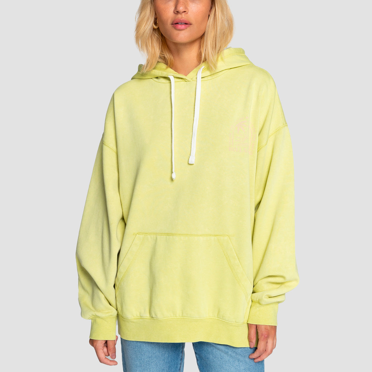 Billabong Under Your Kiss Pullover Hoodie Pea Pod - Womens