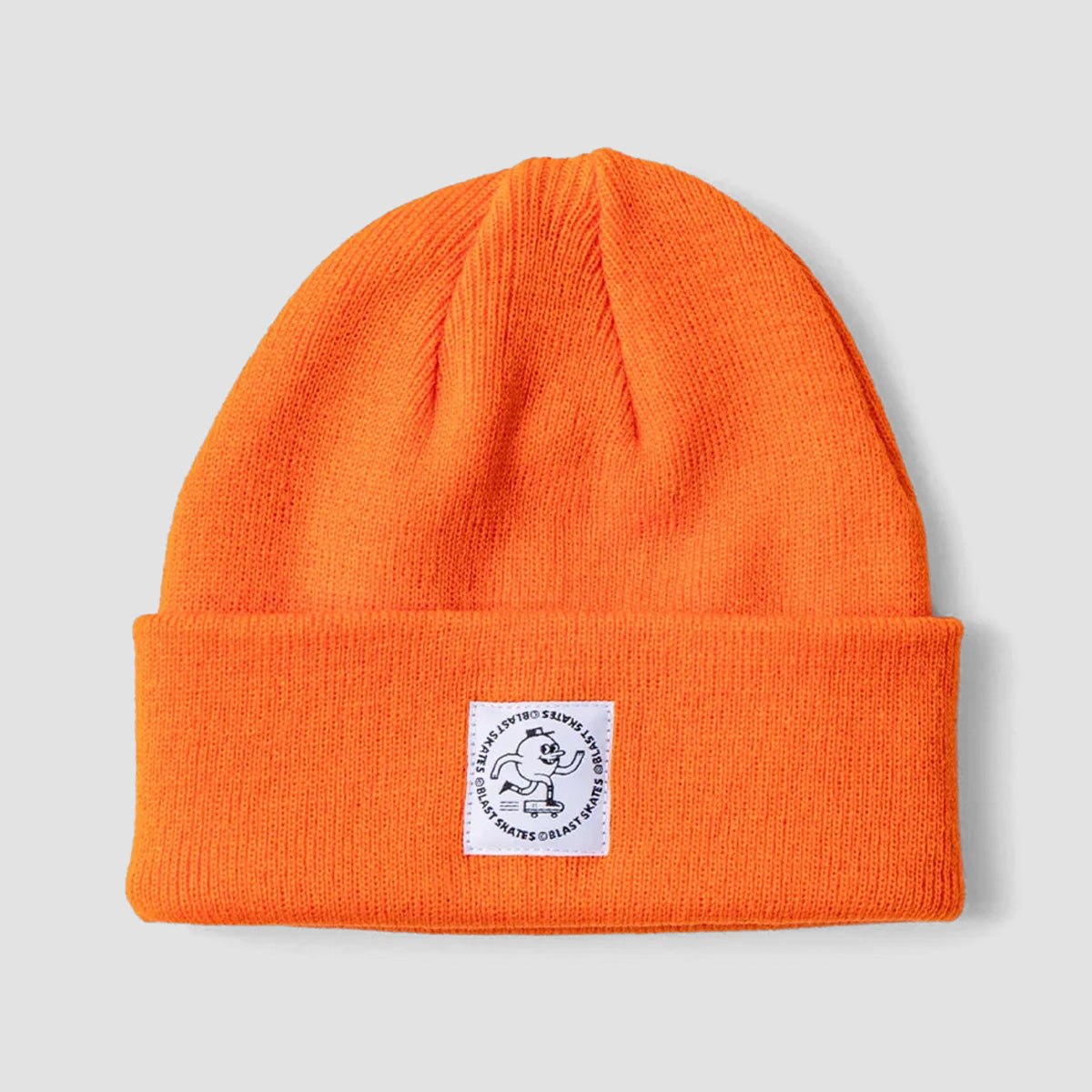 Blast Skates Round Logo Beanie Orange