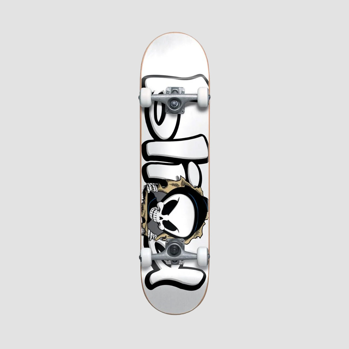 Blind Classic Bust Out Reaper Skateboard White - 7.75''