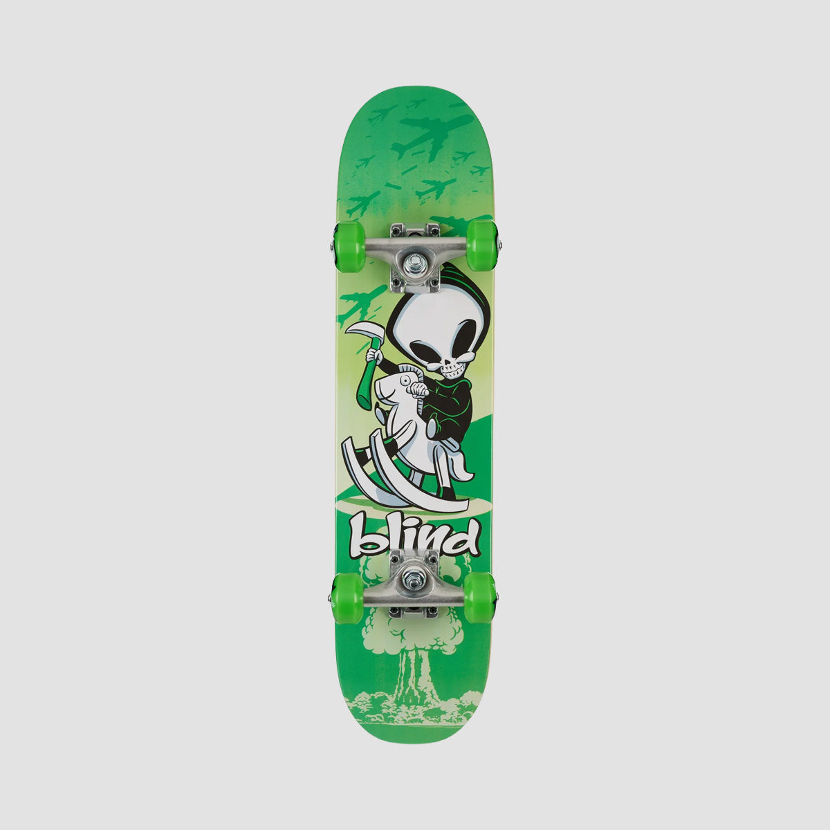 Blind Classic Crazy Horse Soft Top Skateboard Green - 6.75"