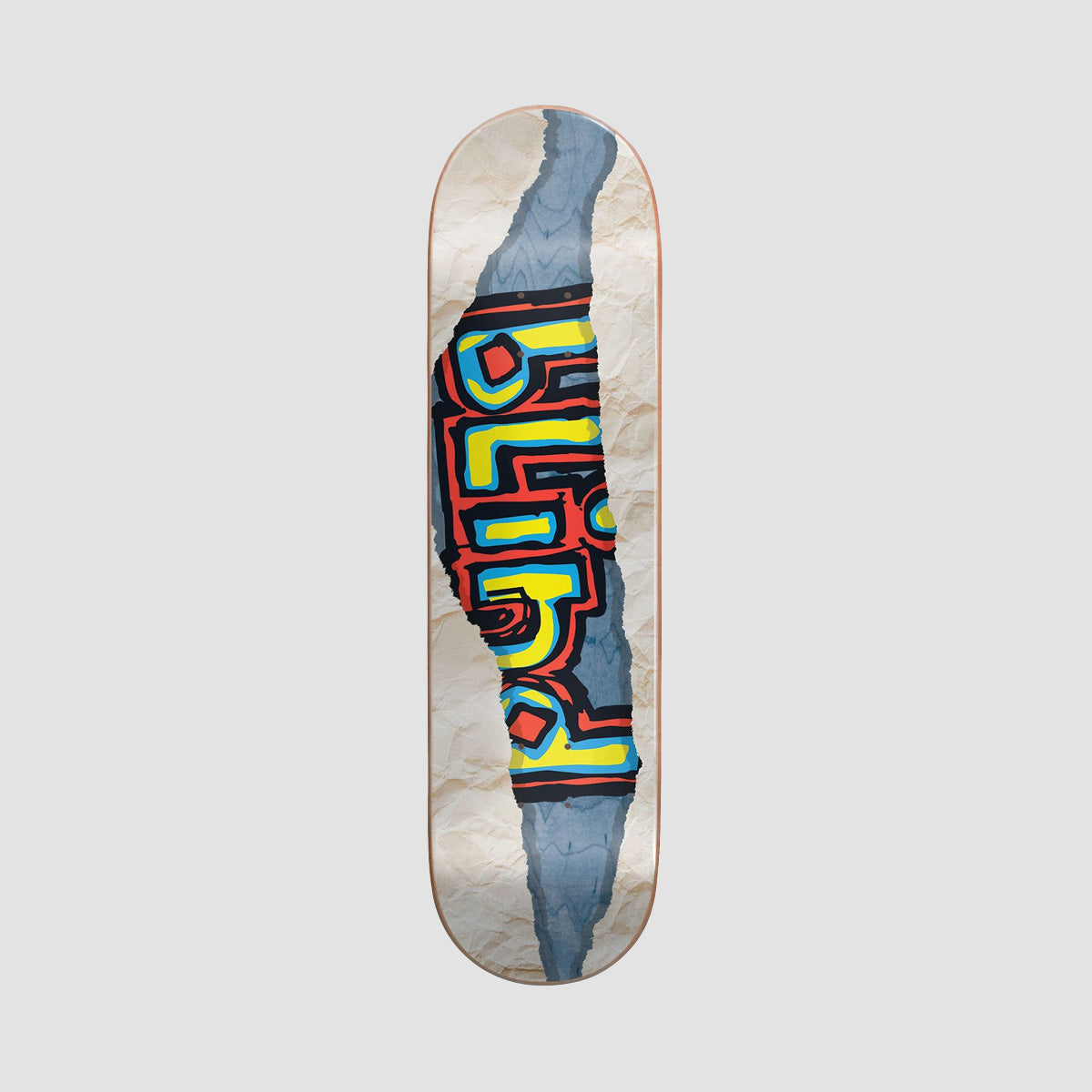 Blind OG Big Rip Hybrid Skateboard Deck Blue - 8.25"