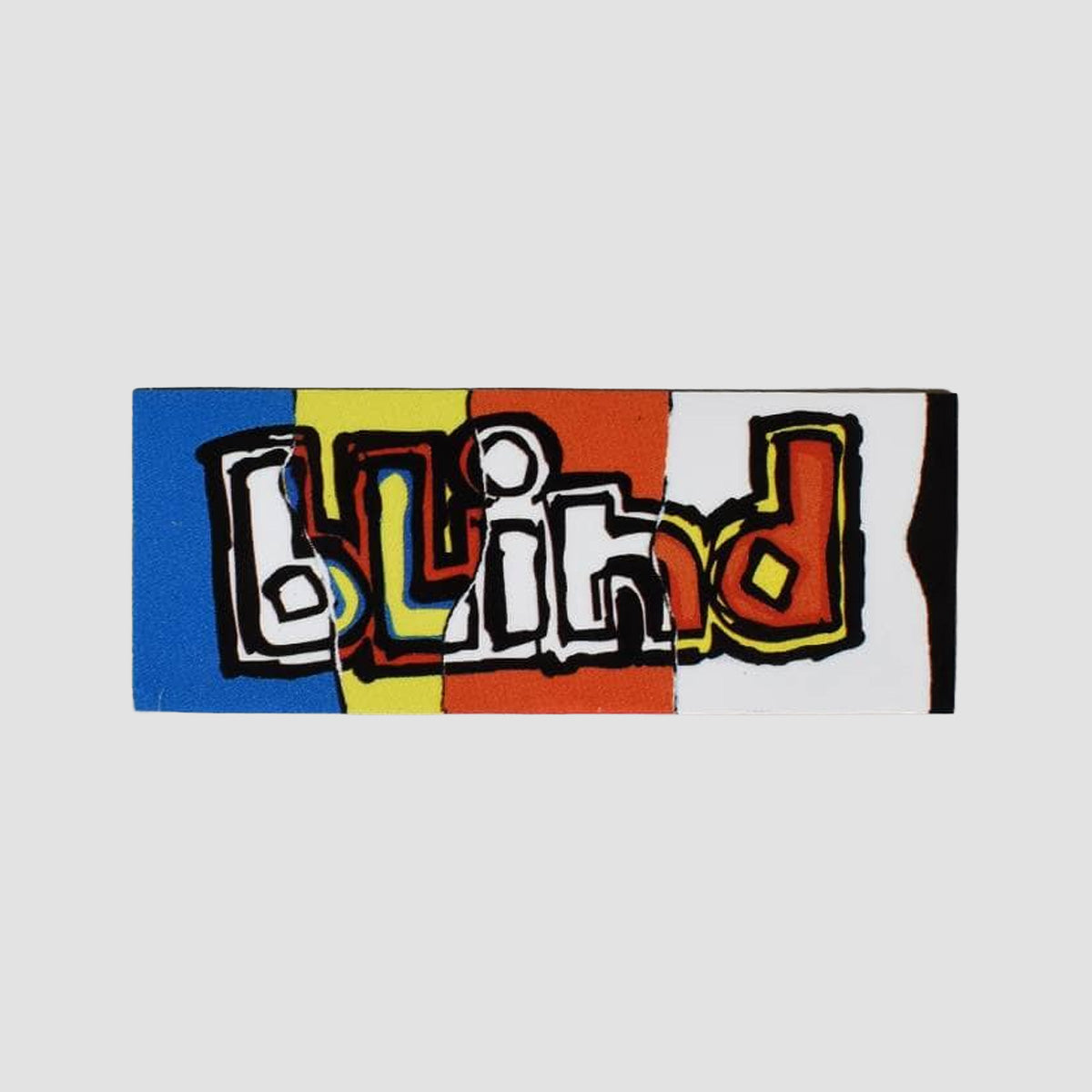 Blind OG Ripped Logo Sticker 130x50mm