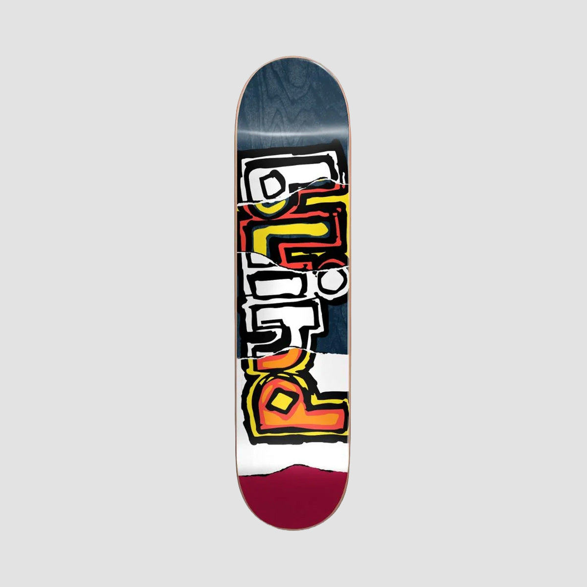 Blind OG Ripped Skateboard Deck Navy Veneer - 8.5''