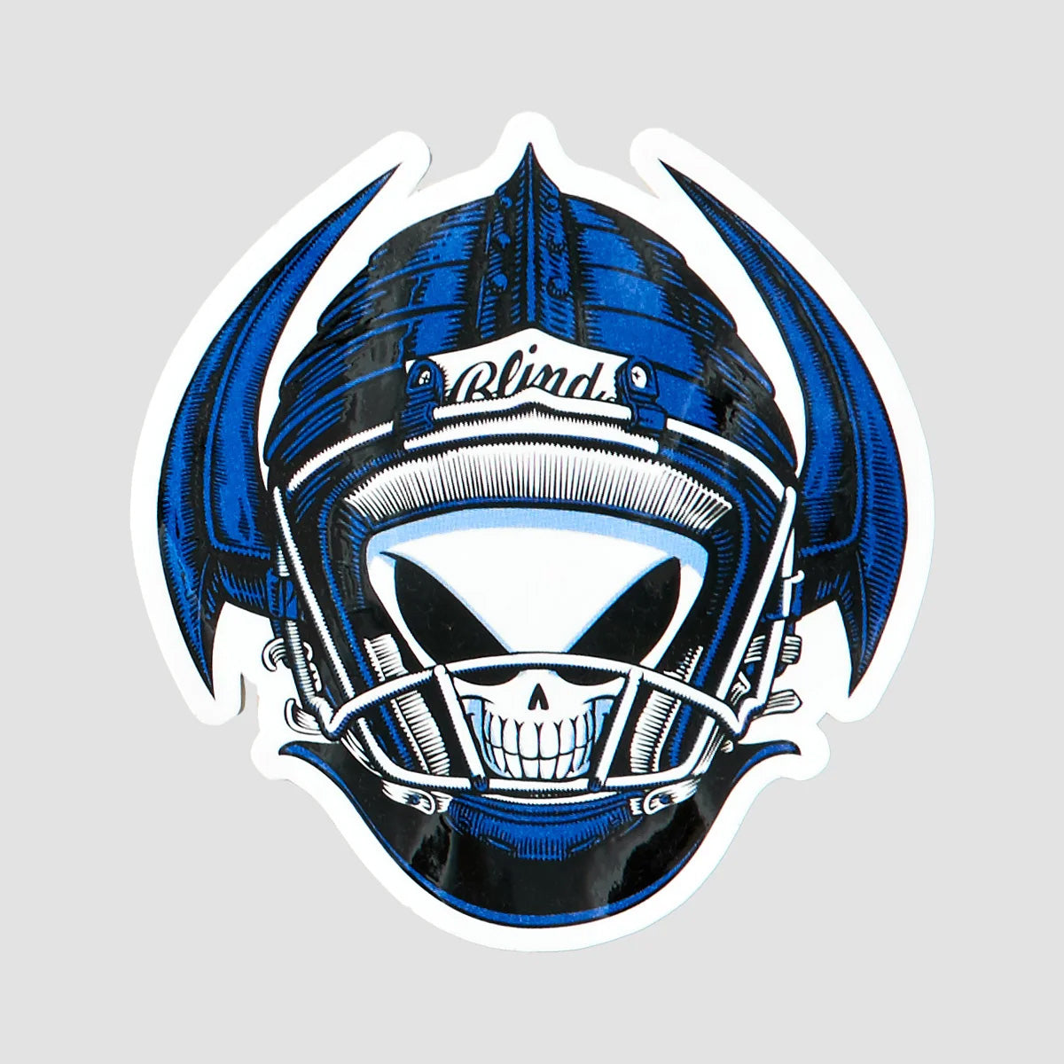 Blind Reaper Helmet Sticker 125x120mm
