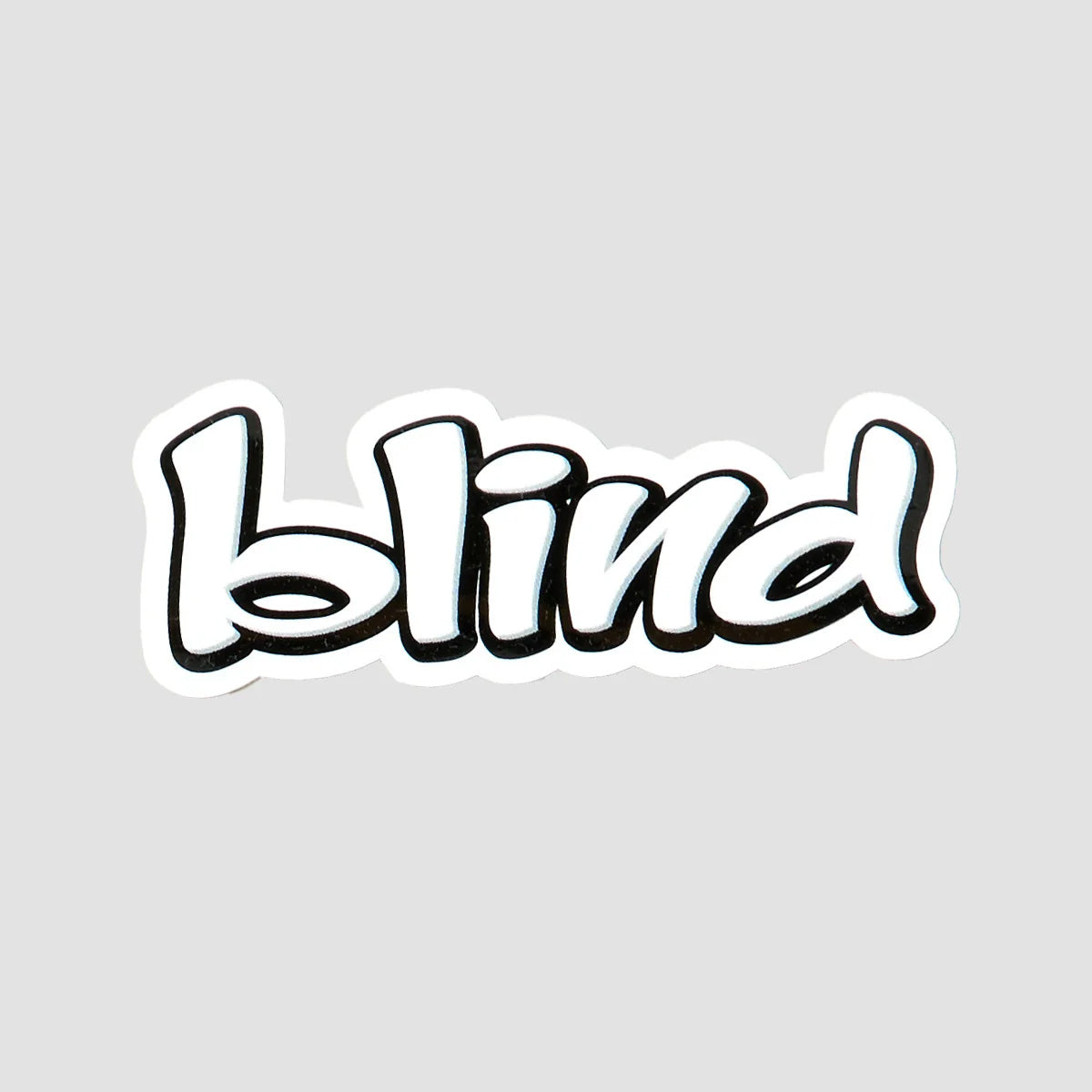 Blind Vintage Logo Sticker 125x50mm