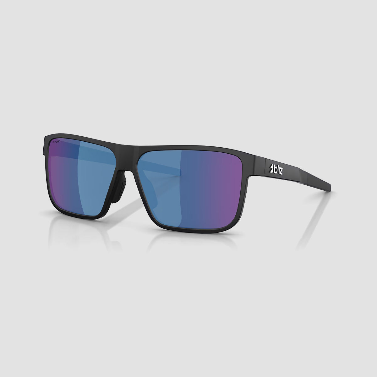 Bliz A008 Sunglasses Matte Black/Smoke/Blue Multicolour
