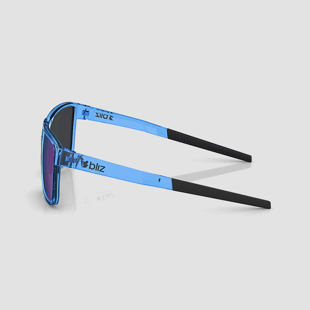 Bliz A008 Sunglasses Transparent Blue/Smoke/Blue Multicolour