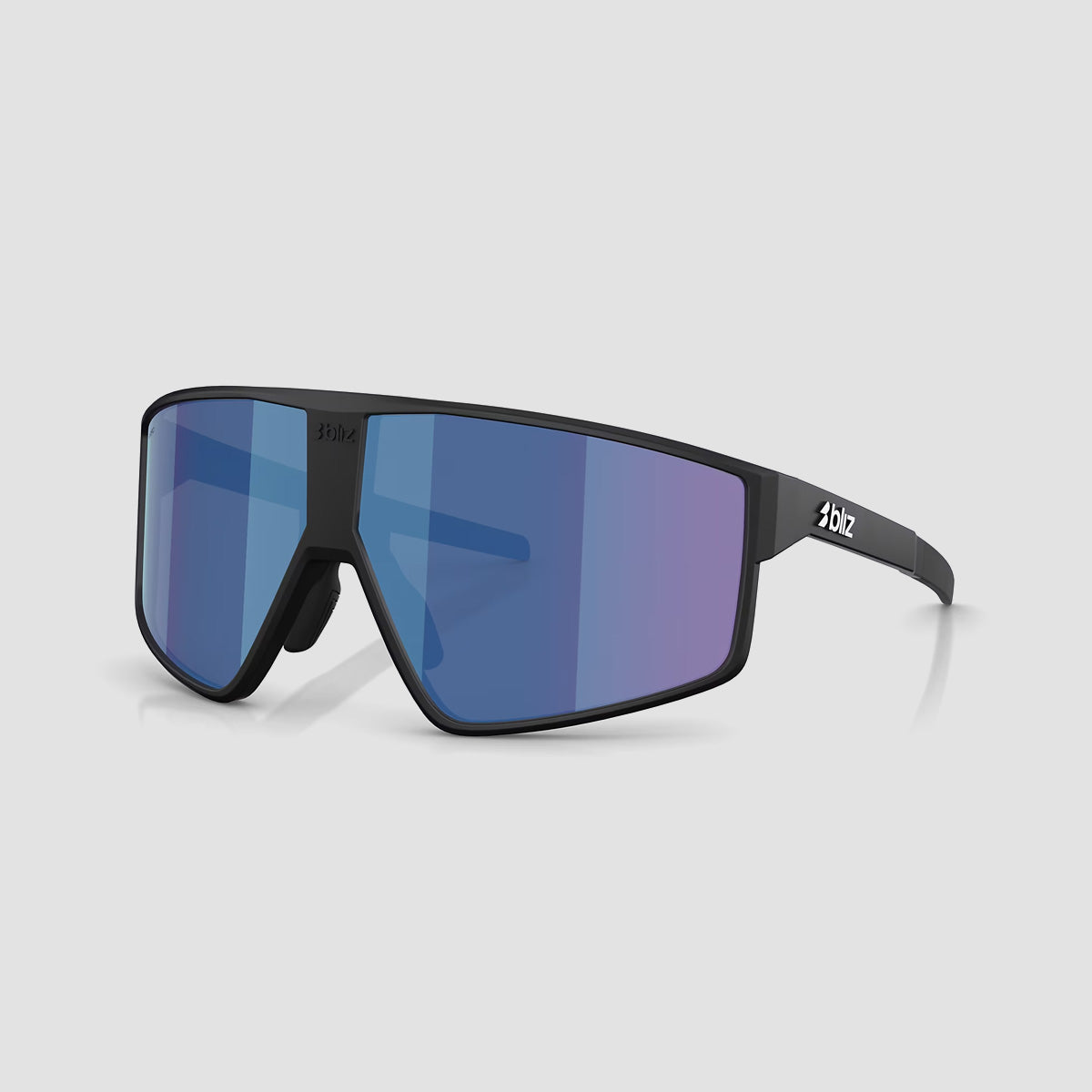 Bliz P002 Sunglasses Matte Black/Smoke/Blue Multicolour