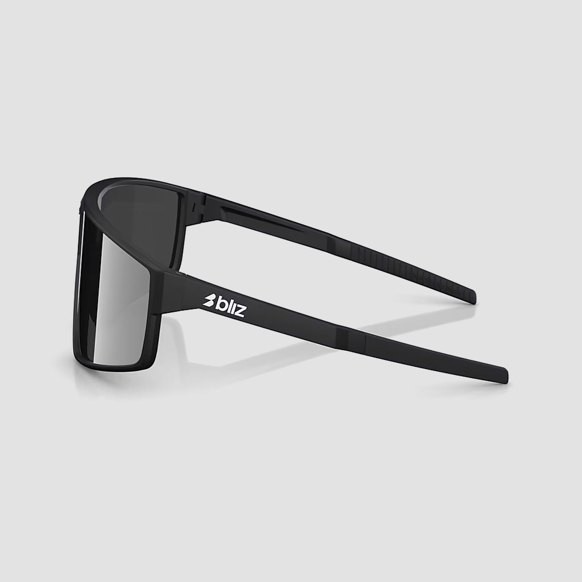 Bliz P002 Sunglasses Matte Black/Smoke/Silver Mirror