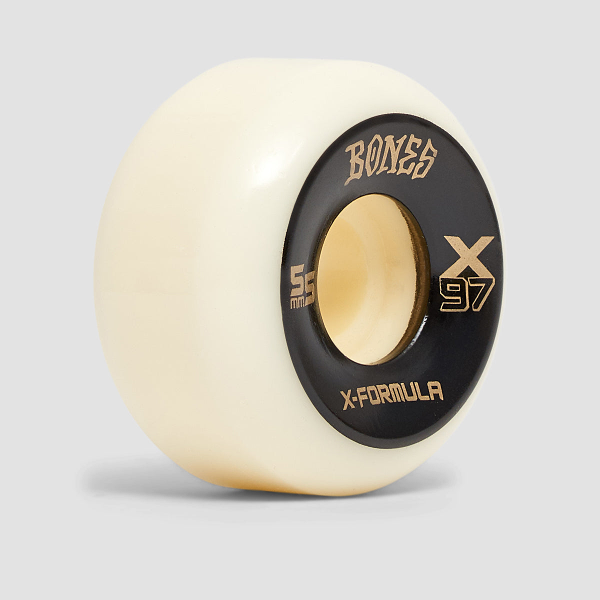 Bones X-Formula V5 Sidecut X97A Skateboard Wheels Natural 55mm