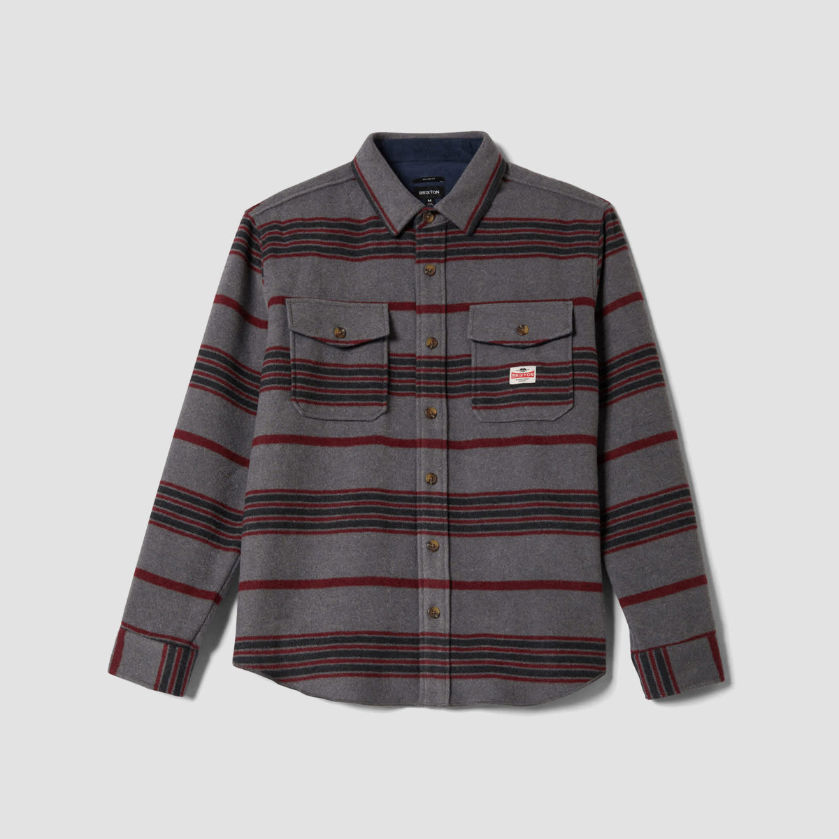 Brixton Altered Threads Overshirt Multi Blanket Stripe