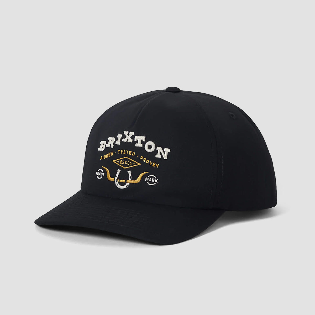Brixton Beekman MP Snapback Cap Black