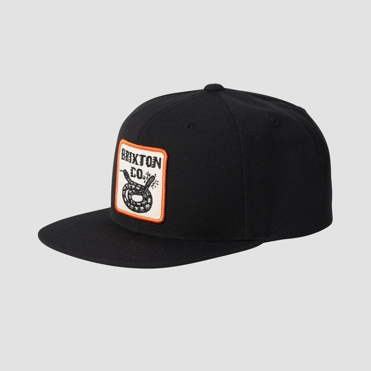 Brixton Homer MP Snapback Cap Black