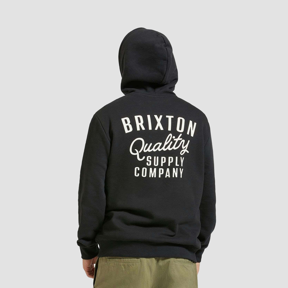 Brixton Hubal Pullover Hoodie Black