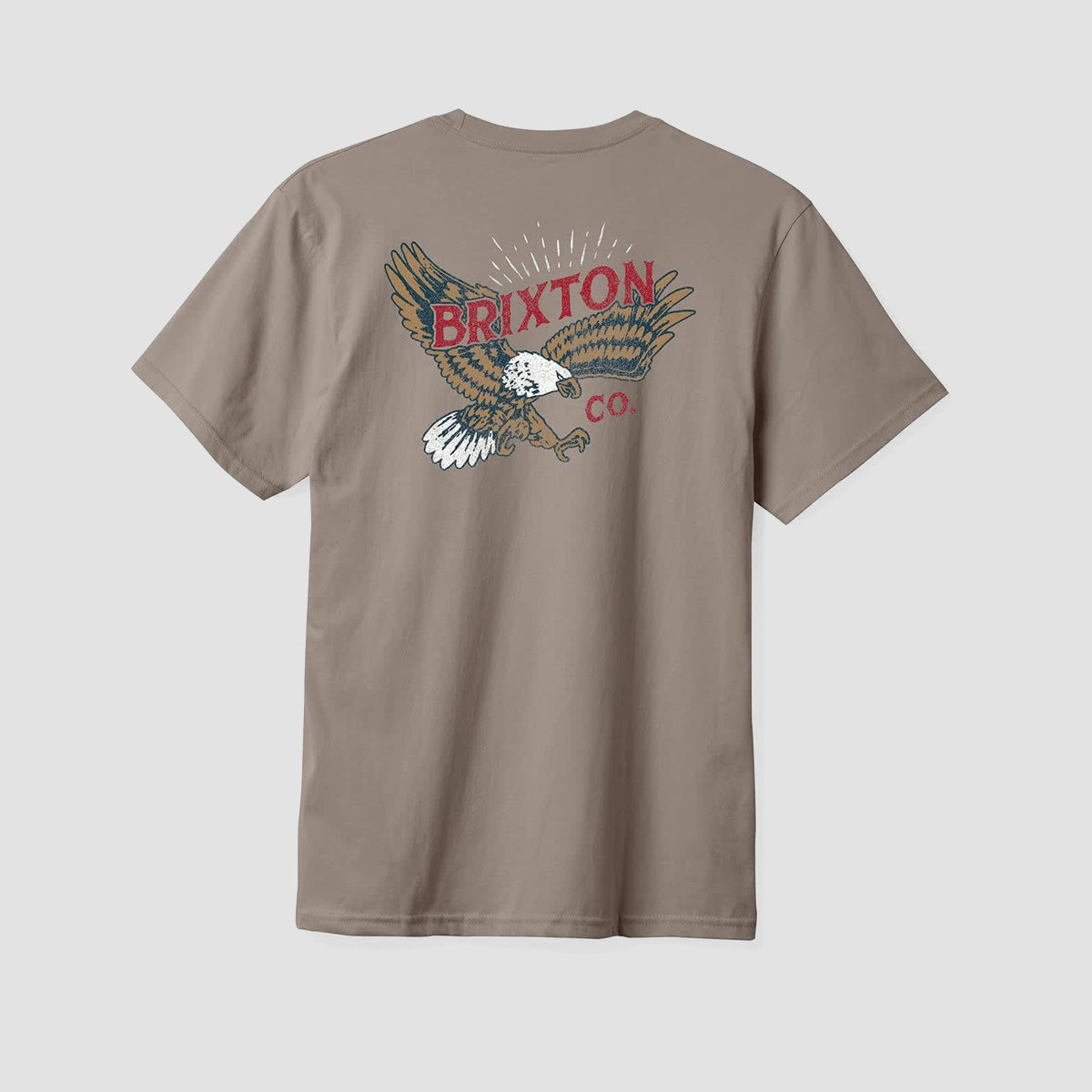 Brixton Keller T-Shirt Cinder Worn Wash