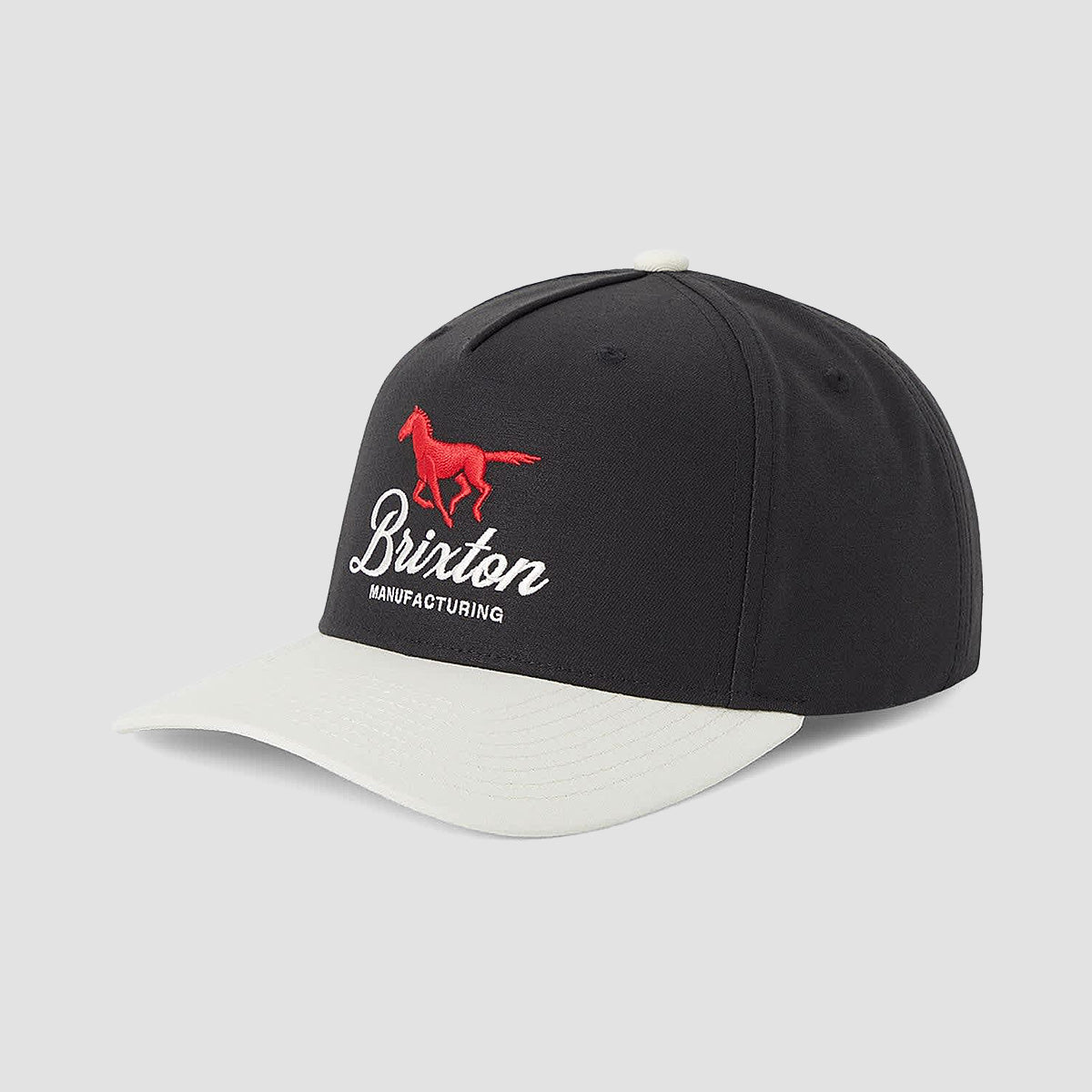 Brixton Leisure Snapback Cap Black/Whitecap