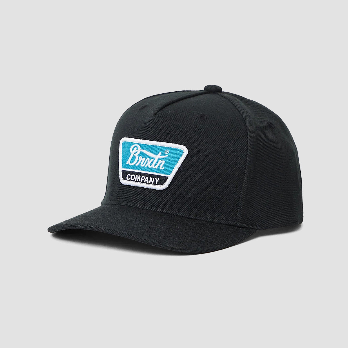 Brixton Linwood C MP Snapback Cap Black