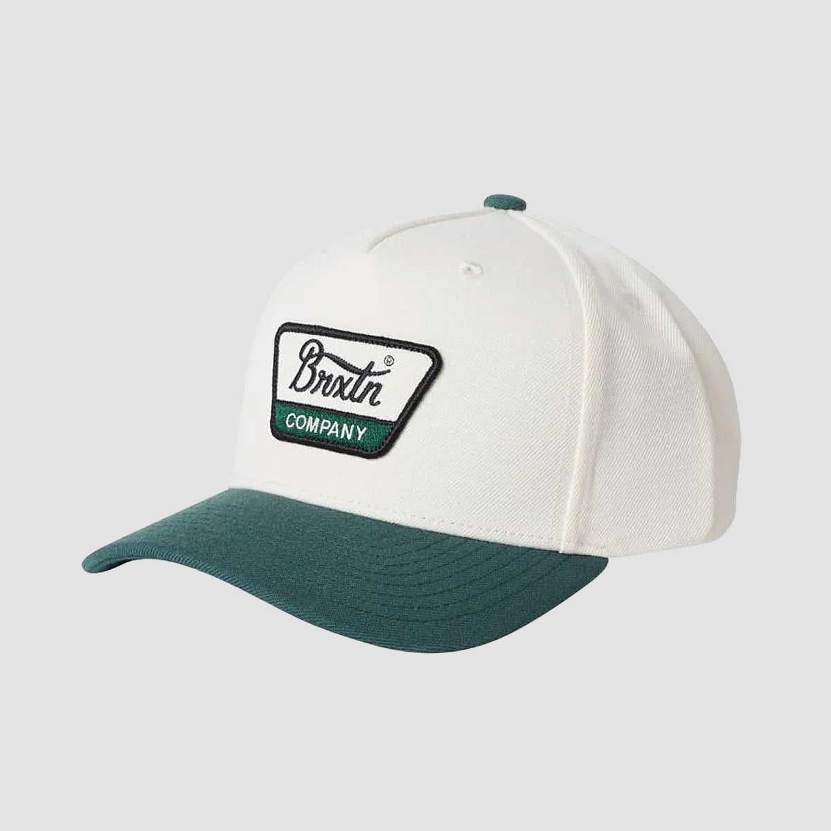 Brixton Linwood C MP Snapback Cap Whitecap/Pine Needle