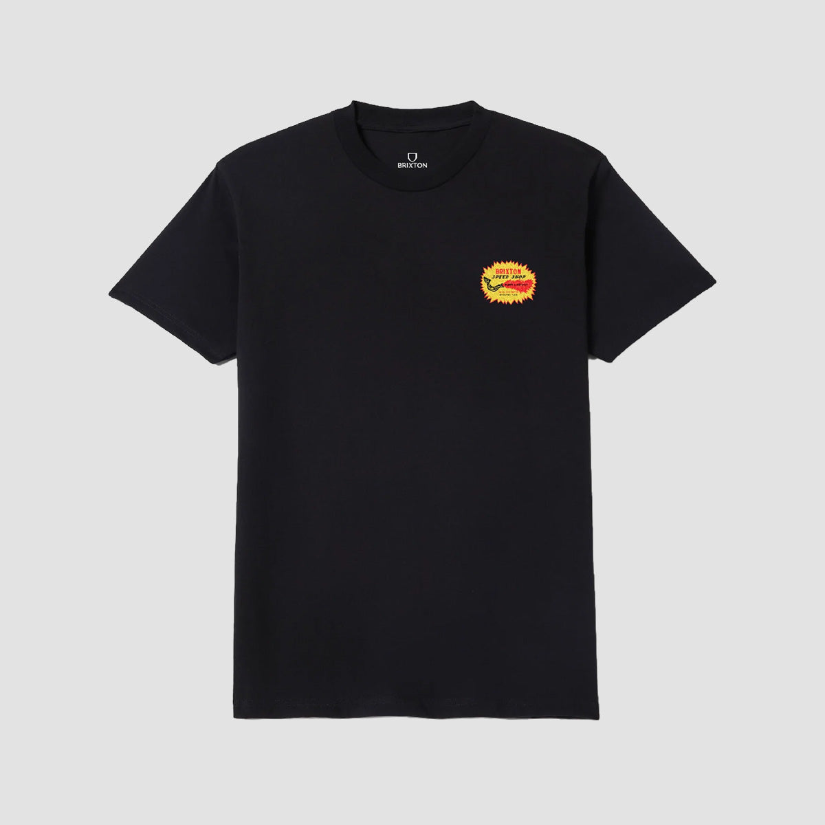 Brixton Mavis T-Shirt Black Worn Wash