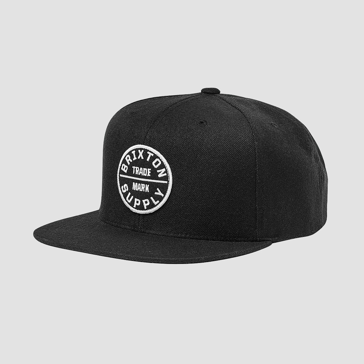 Brixton Oath III Snapback Cap Black/Black