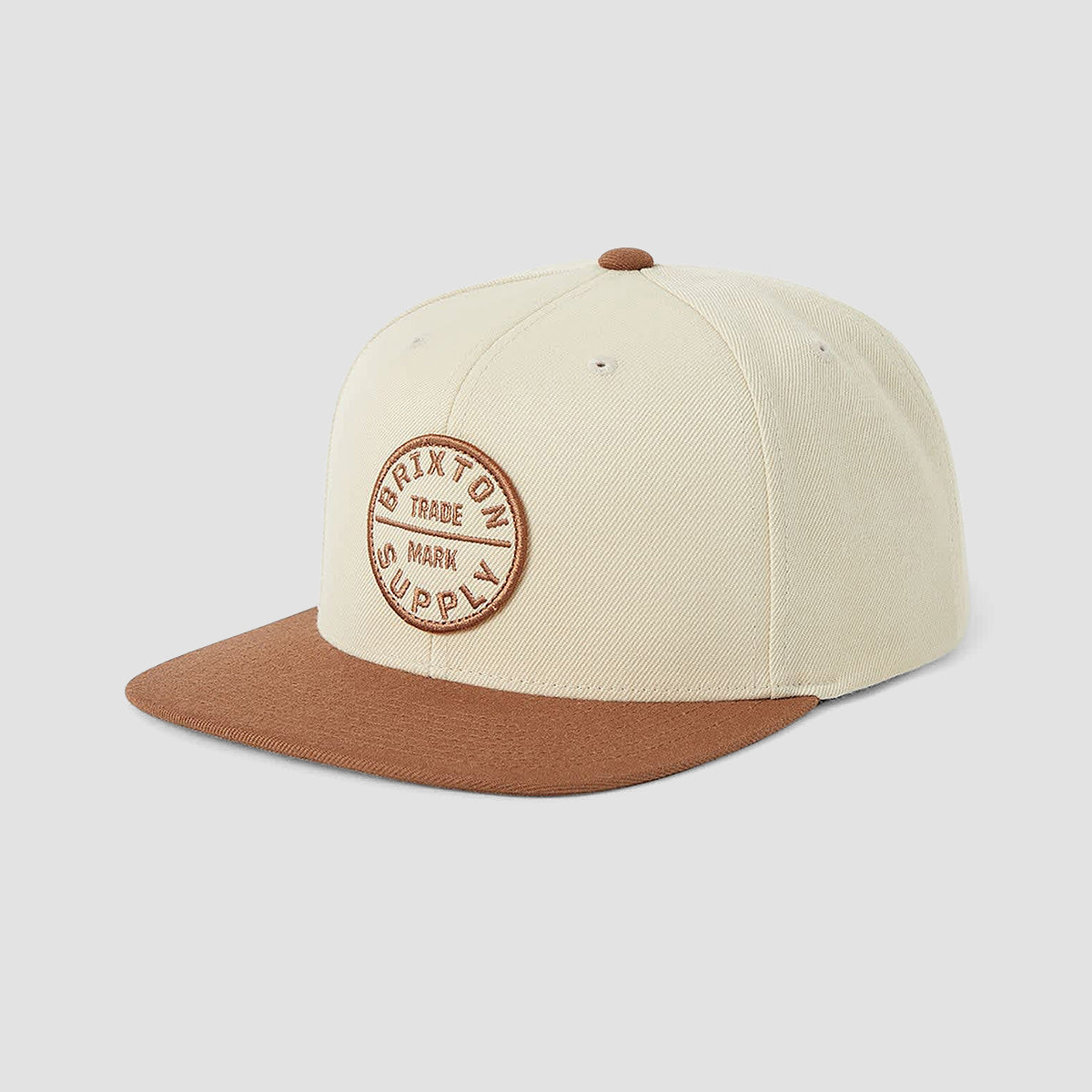 Brixton Oath III Snapback Cap Khaki/Caramel