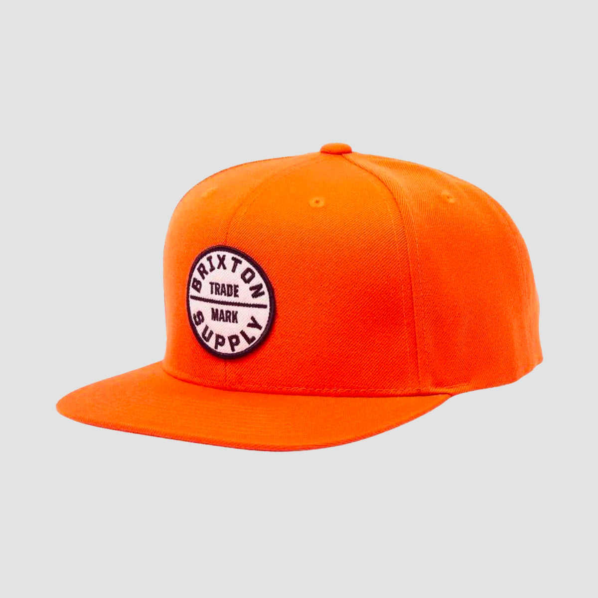 Brixton Oath III Snapback Cap Paradise Orange/Whitecap