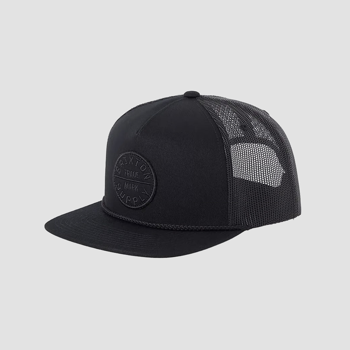 Brixton Oath MP Trucker Cap Black/Black/Black