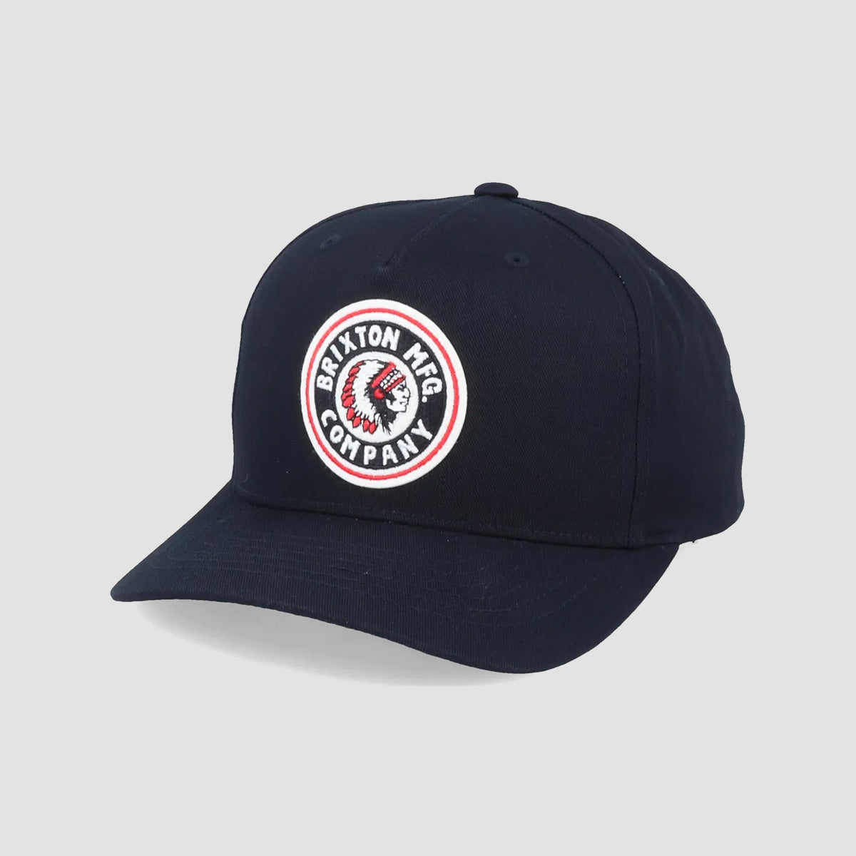 Brixton Rival C MP Snapback Cap Black