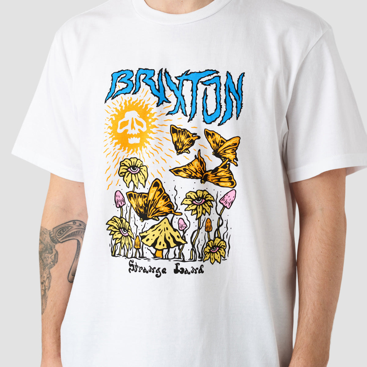 Brixton Strange Land T-Shirt White