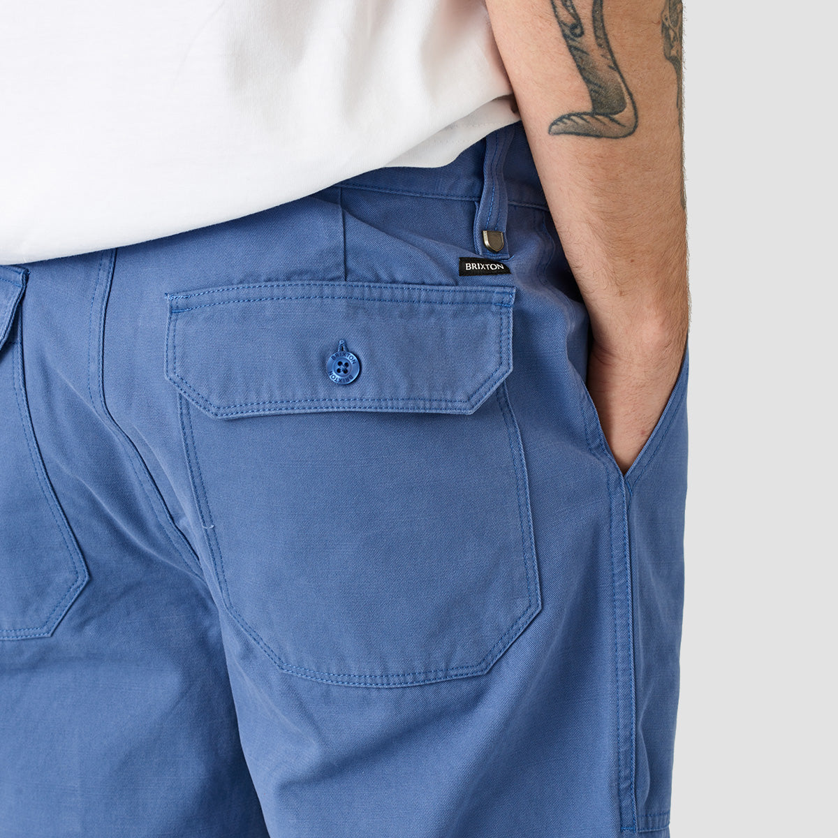 Brixton Surplus Relaxed Pants Pacific Blue