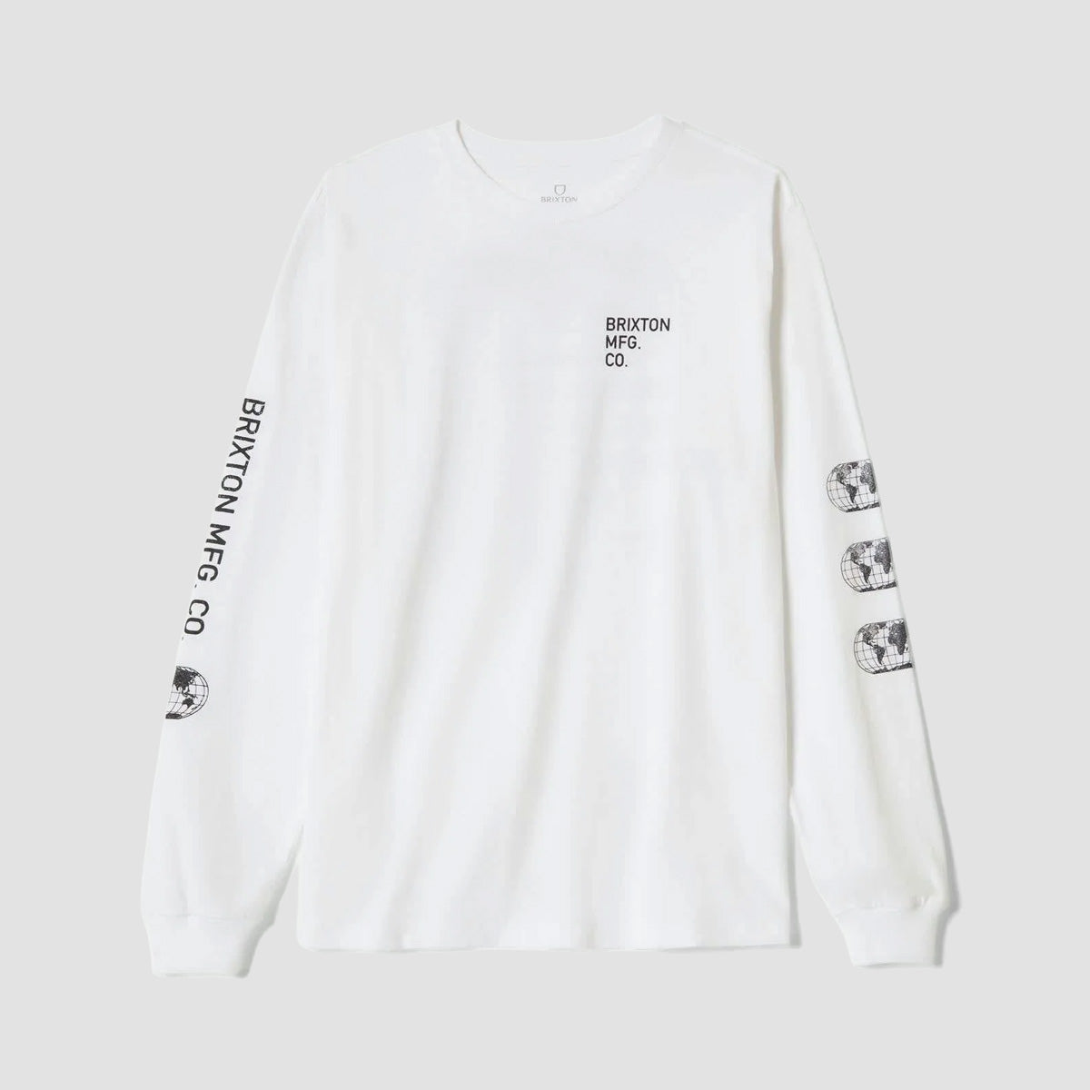 Brixton Union Longsleeve T-Shirt White