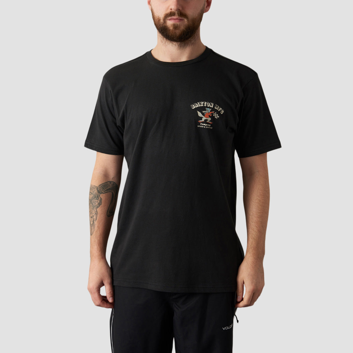 Brixton Wynmore Tailored T-Shirt Black