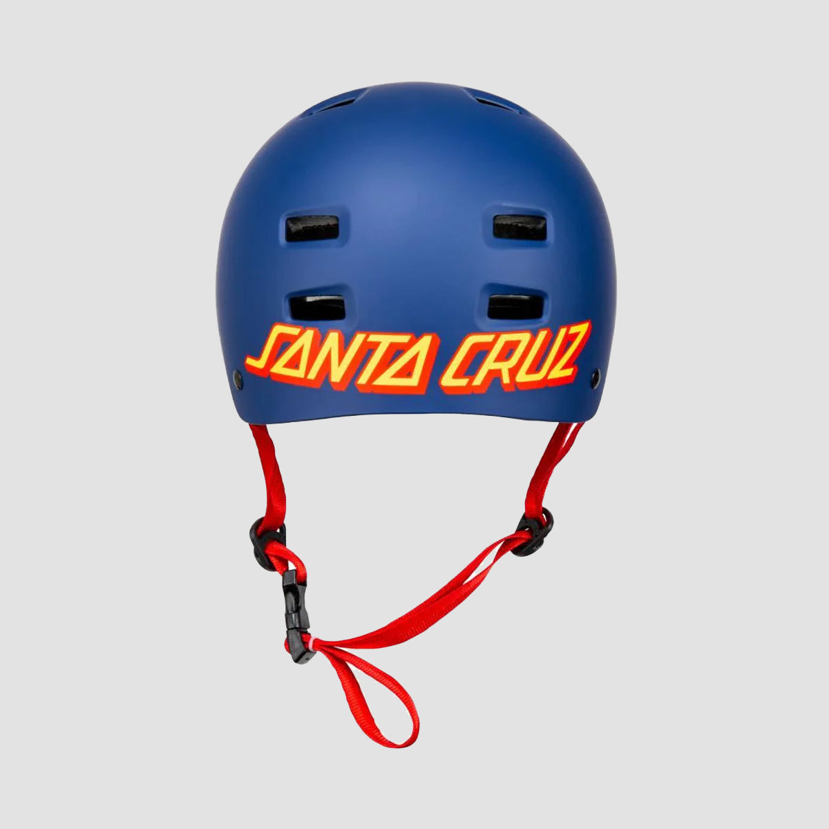 Bullet x Santa Cruz Helmet Strip Logo Helmet Matt Blue