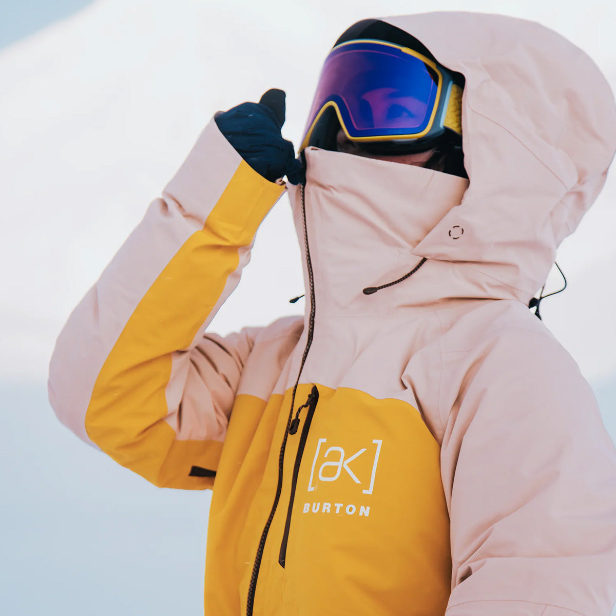 Burton [ak] Embark GORE-TEX 2L Snow Jacket Shadow Pink/Golden Rod - Wo