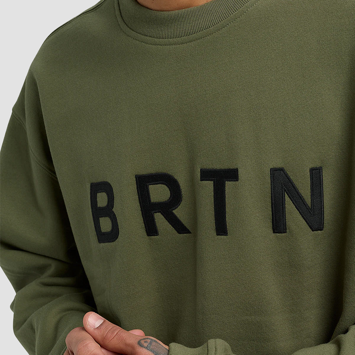 Burton BRTN Crew Sweatshirt Forest Moss