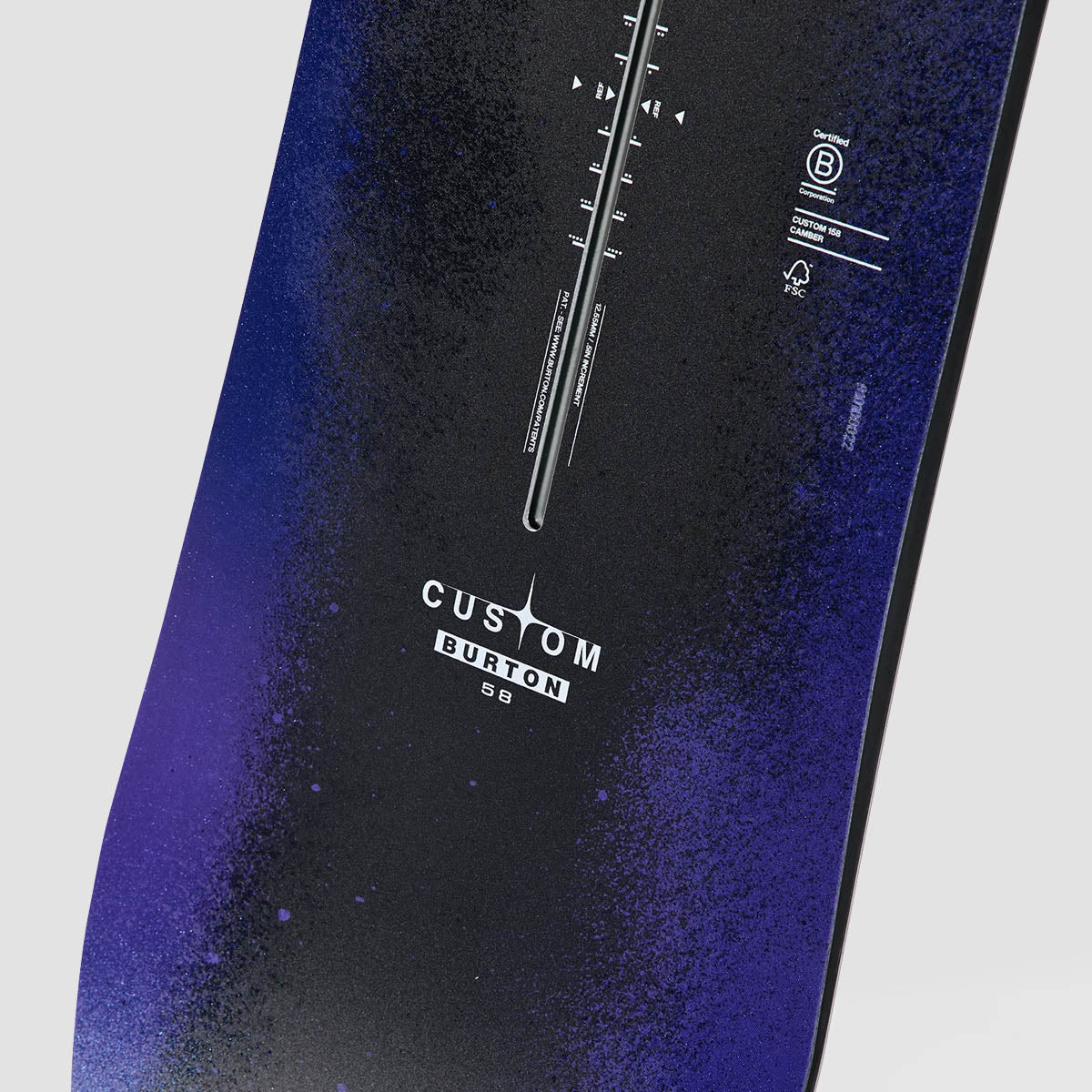 Burton Custom Camber Snowboard Faded 156cm